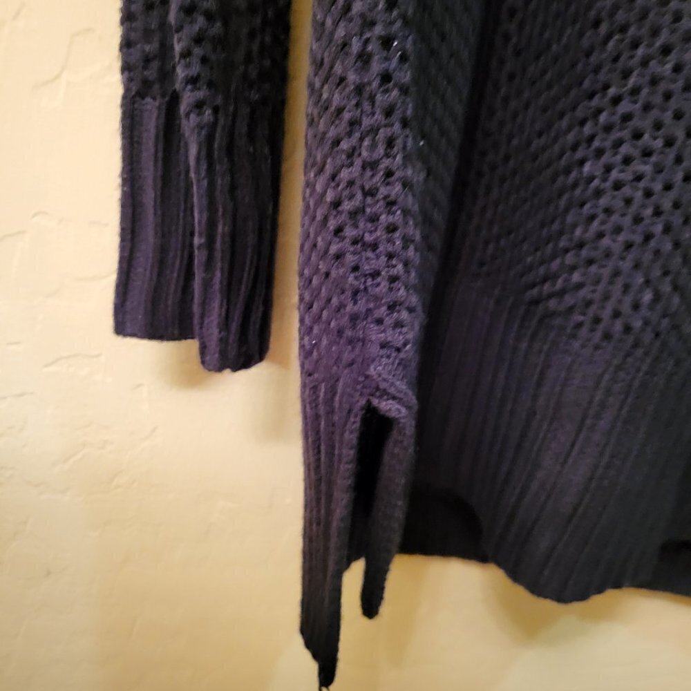 Sanctuary Long Sleeve Cowl Neck Knit Sweater Top Black Women’s SMALL NWOT - Picture 5 of 6
